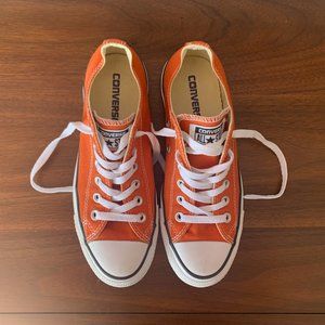 Converse Women’s 7/Men’s 5 Orange Chuck Taylor All Star Shoes